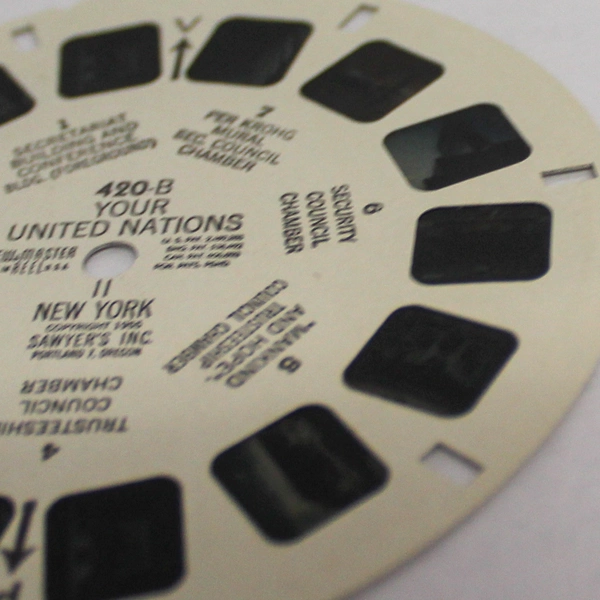 Vintage View-Master 420-B Your United Nations II Slide 1955 As-Is