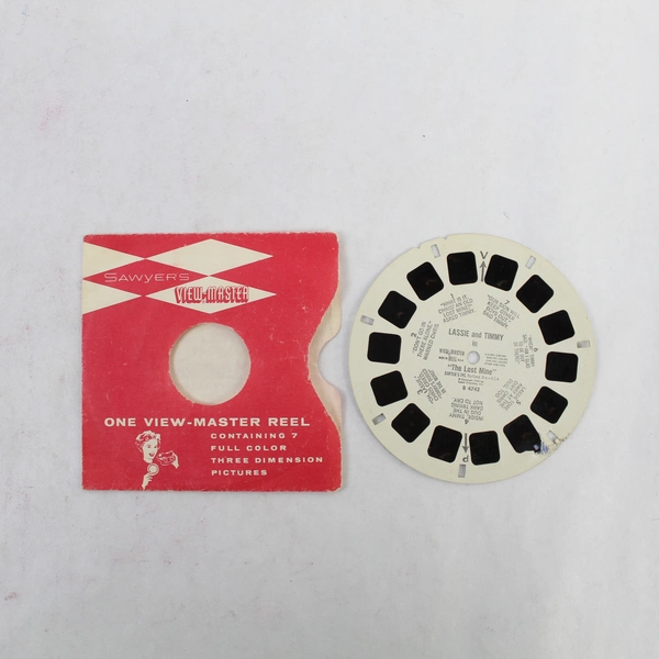 Vintage View-Master Reel B4742 Lassie & Timmy in The Lost Mine 1959 AS-IS