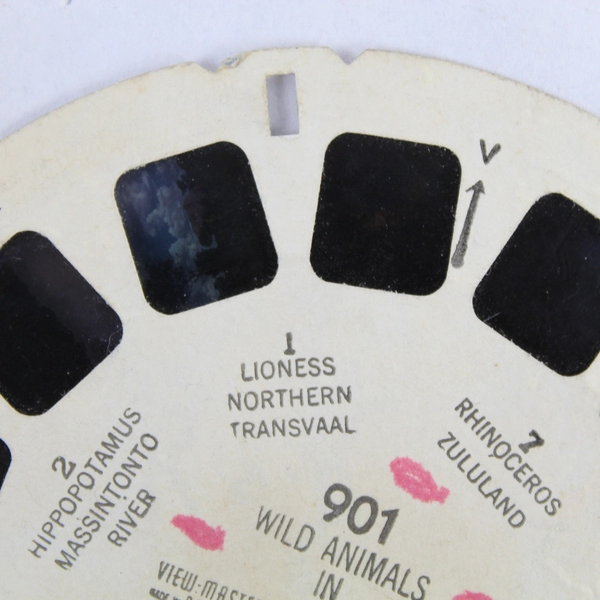 Vintage View-Master 901 Wild Animals Natural Habitats Africa 1948 Pre-Owned