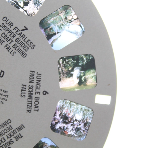 Vintage Sawyer's View Master R853C Adventureland In Disneyland Reel Three 1958