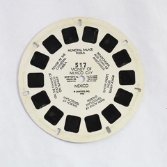Vintage View-Master Reel 517 Vicinity of Mexico City 1946 As-Is No Sleeve