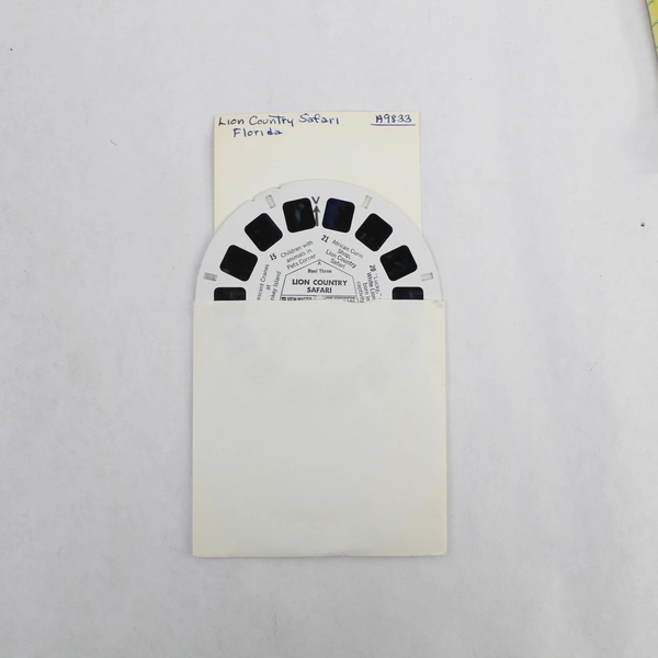 Vintage View-Master A9833 Lion Country Safari Reel 3 West Palm Beach