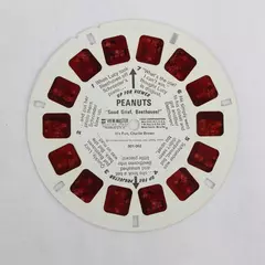 Vintage GAF View Master Peanuts Good Grief Beethoven Reel 1966 As Is