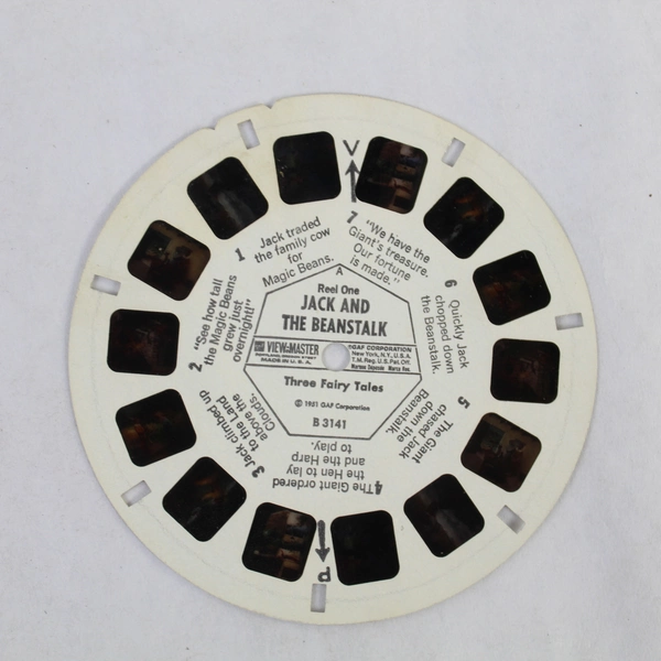 Vintage GAF View Master B3141 Jack and The Beanstalk Fairy Tales Reel 1