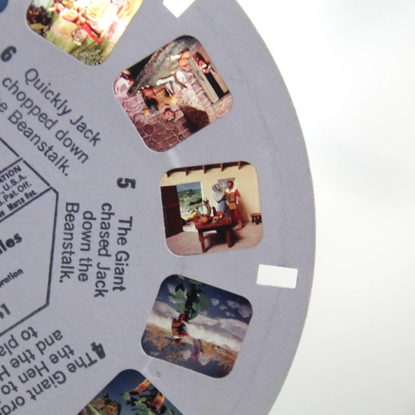 Vintage GAF View Master B3141 Jack and The Beanstalk Fairy Tales Reel 1