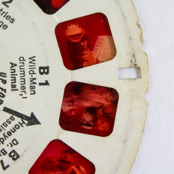 Vintage GAF View Master K26 Meet Jim Henson's Muppets Reel As Is