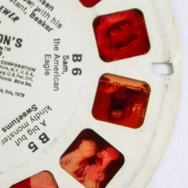 Vintage GAF View Master K26 Meet Jim Henson's Muppets Reel As Is