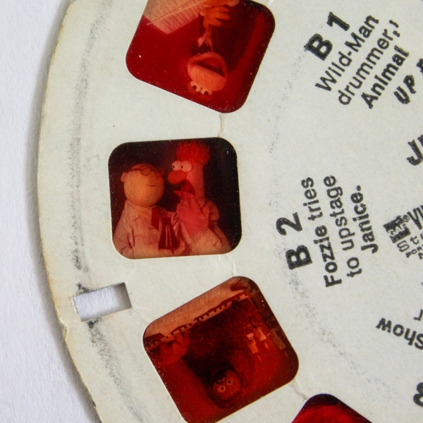 Vintage GAF View Master K26 Meet Jim Henson's Muppets Reel As Is