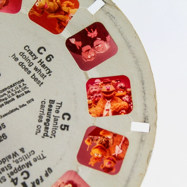 Vintage GAF ViewMaster K26 Meet Jim Henson's Muppets 1979 Reel As Is