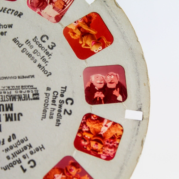 Vintage GAF ViewMaster K26 Meet Jim Henson's Muppets 1979 Reel As Is