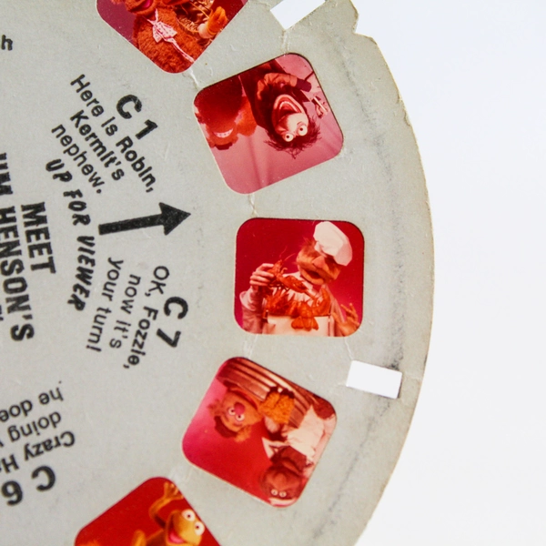 Vintage GAF ViewMaster K26 Meet Jim Henson's Muppets 1979 Reel As Is