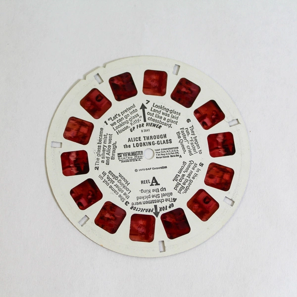 Vintage GAF View-Master Reel A Alice Through Looking Glass 1975 No Sleeve