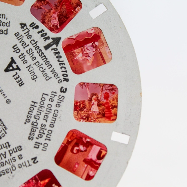 Vintage GAF View-Master Reel A Alice Through Looking Glass 1975 No Sleeve