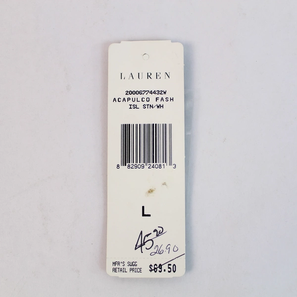 Ralph Lauren Gold Tone Metal Button Replacement - Sealed Packaging