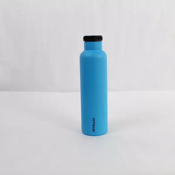 Fifty Fifty 24 oz Aqua Blue Vacuum Insulated Travel Mug - Good Condition