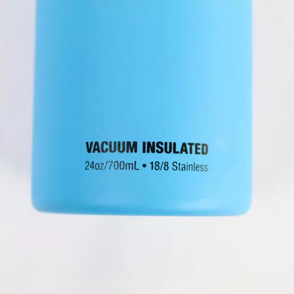 Fifty Fifty 24 oz Aqua Blue Vacuum Insulated Travel Mug - Good Condition