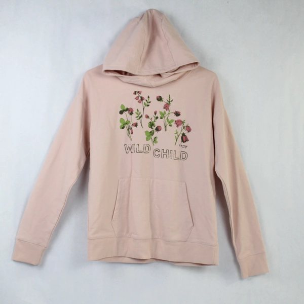 Gerry Women's XL Pink Wild Child Hoodie Pullover Activewear NWT