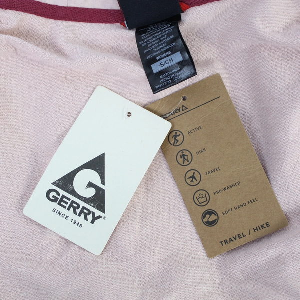 Gerry Women's XL Pink Wild Child Hoodie Pullover Activewear NWT