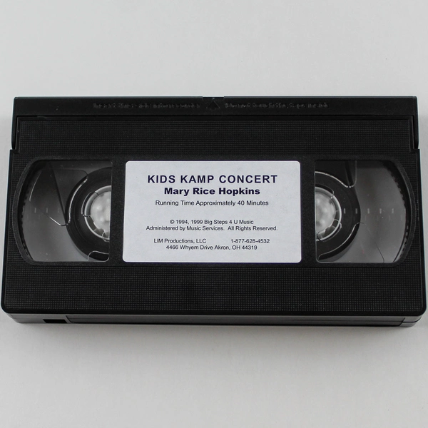 Mary Rice Hopkins Kids Kamp Concert VHS 1994 - 14 Songs - Good Condition