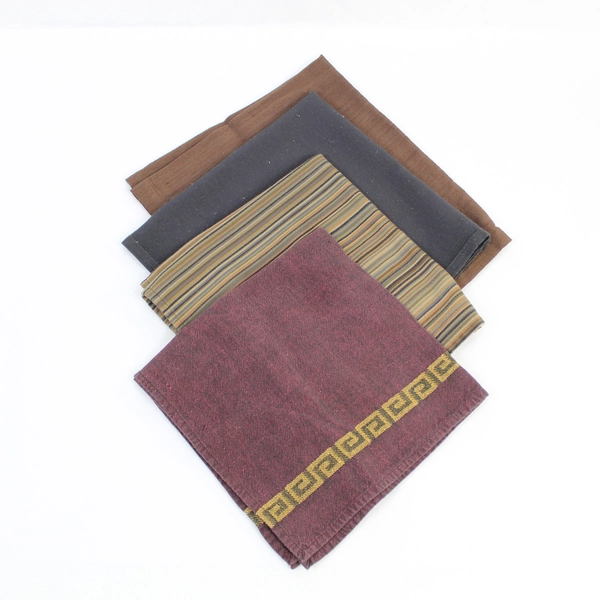 Lot of 9 Vintage Cloth Napkins for DIY Crafts & Upcycling Projects