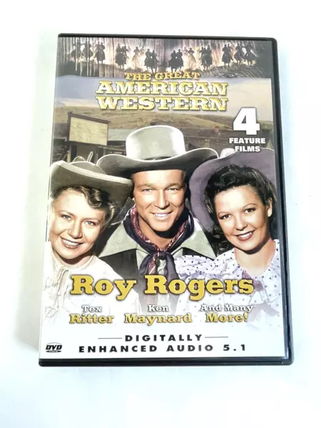 The Great American Western Roy Rogers DVD Volume 40 Good Condition