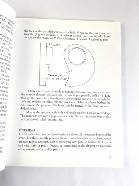 Making Wood Banks by Harvey E. Helm 1983 Paperback Book - Pre-Owned