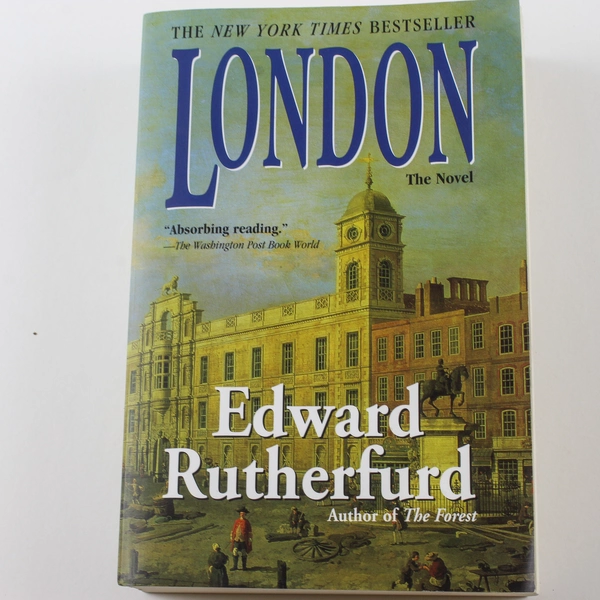 London The Novel by Edward Rutherfurd 1997 Paperback - Good Condition