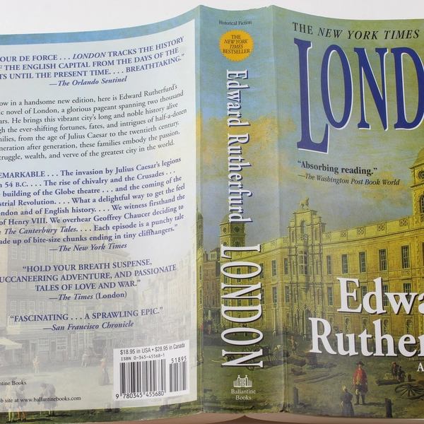 London The Novel by Edward Rutherfurd 1997 Paperback - Good Condition