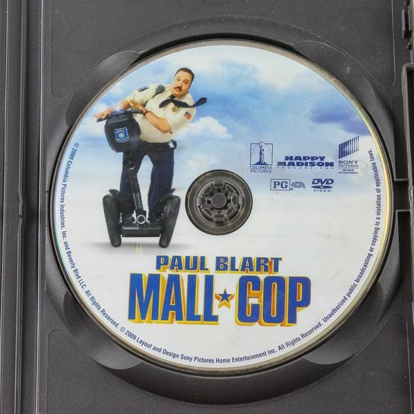Paul Blart Mall Cop DVD Kevin James 2009 Sony Pictures Pre-Owned Untested