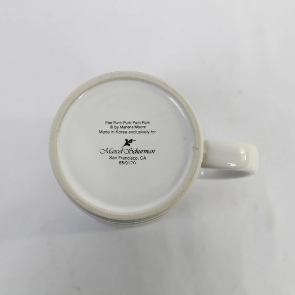 Marcel Schurman Christmas Cat Mug Cup with Chip Cute Kitchen Decor