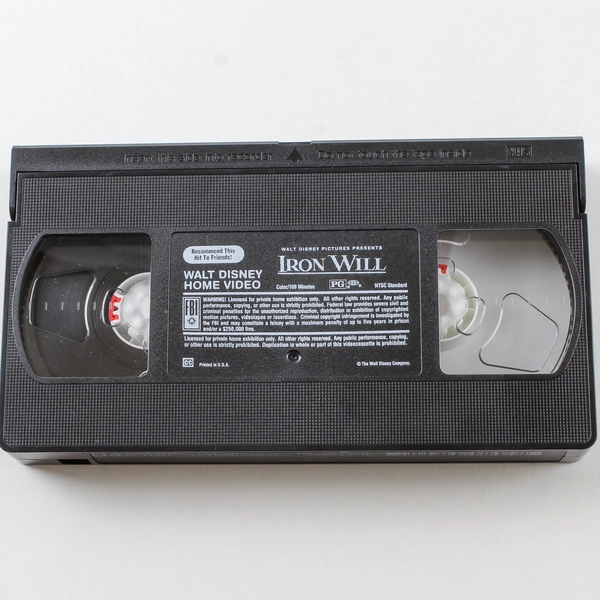 Iron Will VHS Disney Adventure Movie Kevin Spacey Mackenzie Astin - Pre-Owned