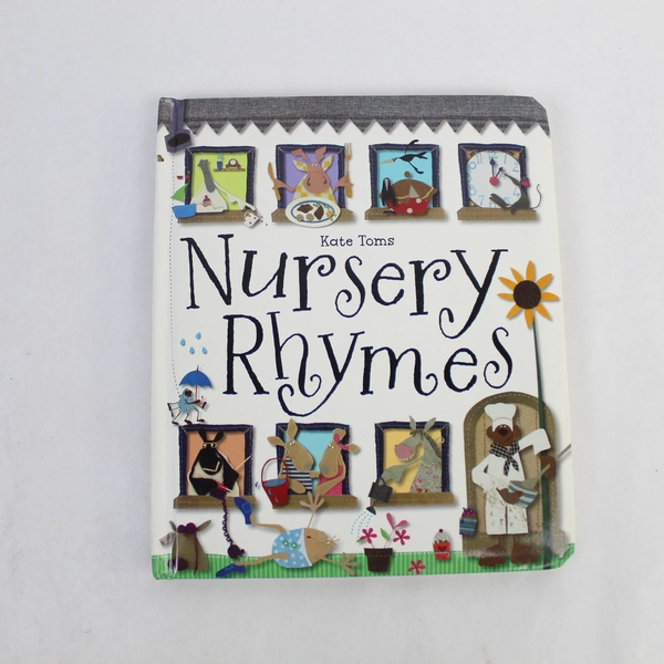 Kate Toms Nursery Rhymes Hardcover Book - Pre-Owned, Stains, Kids' Classic