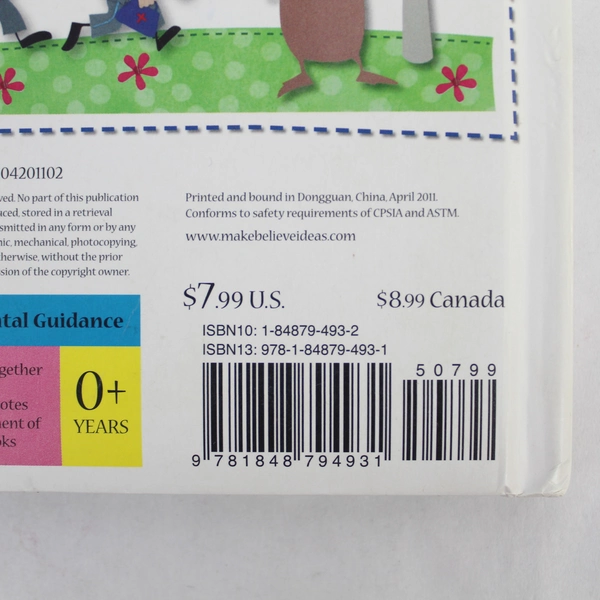 Kate Toms Nursery Rhymes Hardcover Book - Pre-Owned, Stains, Kids' Classic