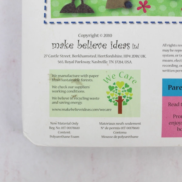 Kate Toms Nursery Rhymes Hardcover Book - Pre-Owned, Stains, Kids' Classic