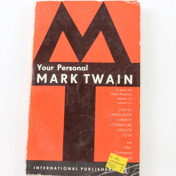 Your Personal Mark Twain 1960 Paperback Book by Seven Seas Good Condition