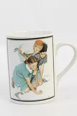 Norman Rockwell Saturday Evening Post Westwood Coffee Mug Very Good Condition