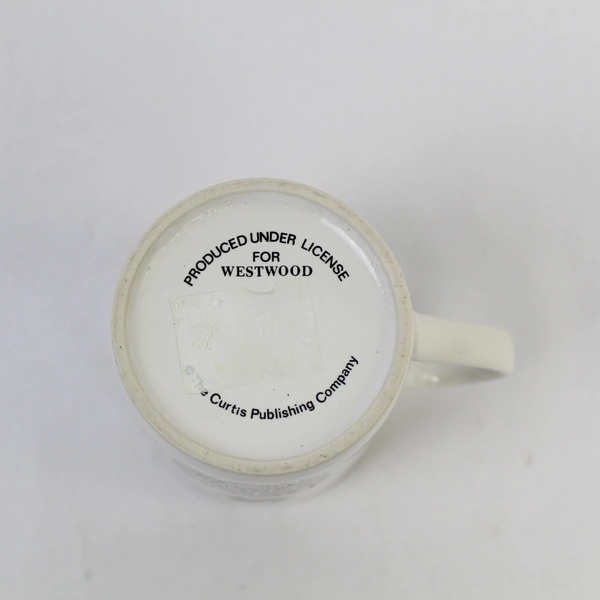 Norman Rockwell Saturday Evening Post Westwood Coffee Mug Very Good Condition