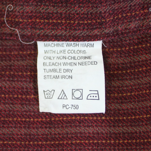 Geoffrey Beene Men's XL Mauve Cotton Dress Shirt Long Sleeve Pre-Owned