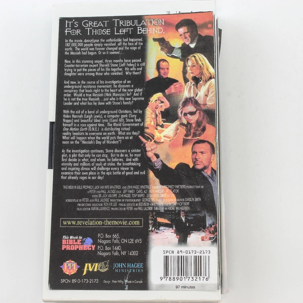 Revelation VHS Jack Van Impe & John Hagee PPI Films - Good Condition