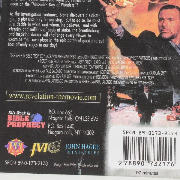 Revelation VHS Jack Van Impe & John Hagee PPI Films - Good Condition