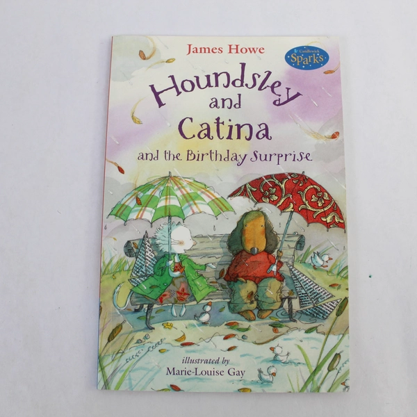 Houndsley and Catina Birthday Book by James Howe - Pre-owned, Writing Inside