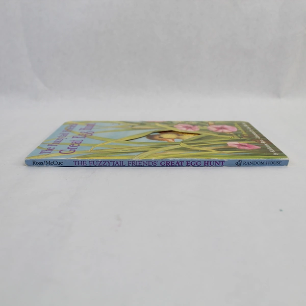 Vintage Fuzzytail Friends Great Egg Hunt Peek-a-Board Book - Pre-owned