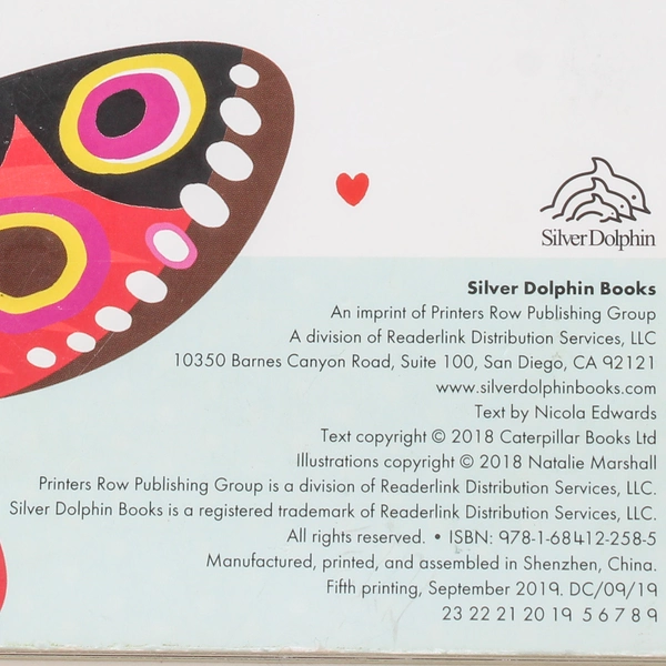 You're My Little Cuddle Bug by Nicola Edwards 2018 Hardcover Children's Book