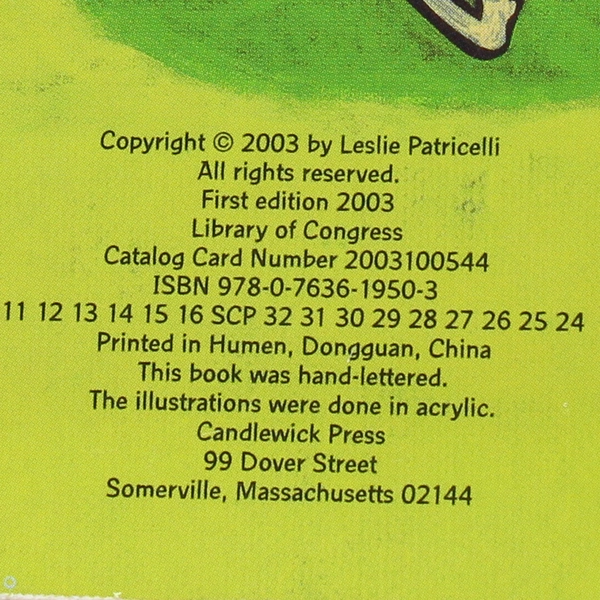 Yummy Yucky by Leslie Patricelli 2003 Hardcover Children's Book Good Condition