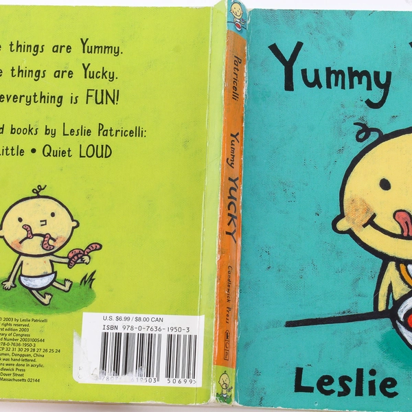 Yummy Yucky by Leslie Patricelli 2003 Hardcover Children's Book Good Condition