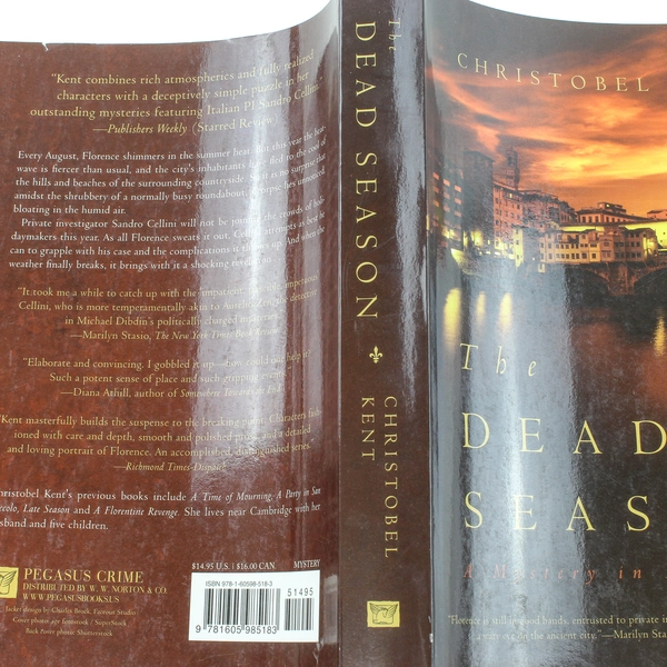 The Dead Season by Christobel Kent 2012 Paperback Mystery in Florence