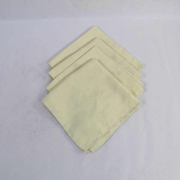 Lot of 6 Pre-Owned Cloth Napkins for DIY Crafts - Stained Fabric Projects
