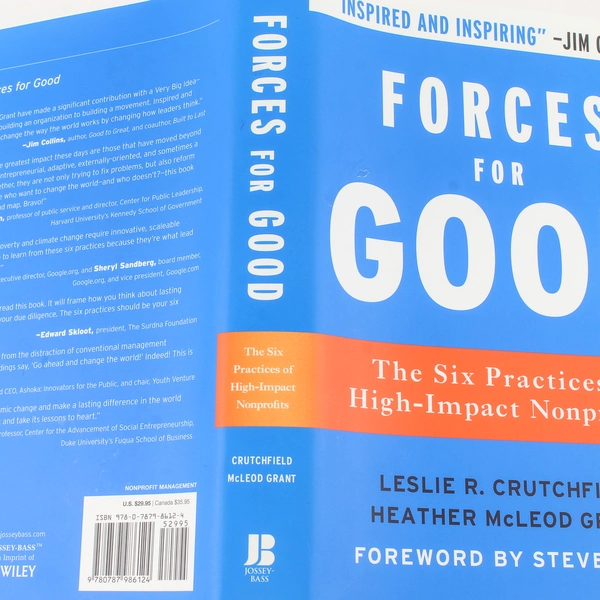 Forces For Good by Leslie R Crutchfield 2008 Hardcover Good Condition