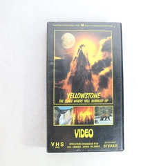 Yellowstone The Place Where Hell Bubbled Up VHS Tape Cinescope Enterprises