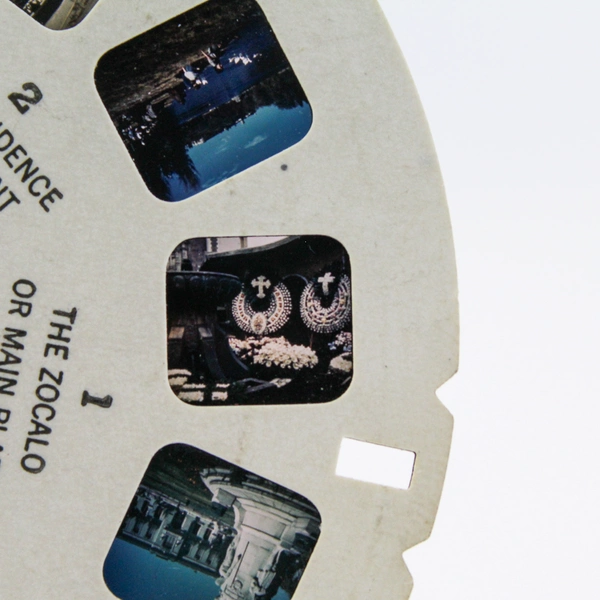 Vtg Sawyer's View-Master 501 Mexico City Reel Wonders of the World As-Is